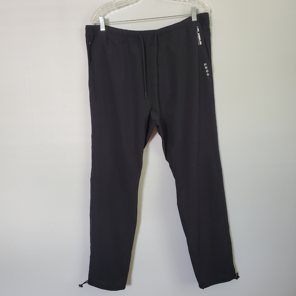 Hollister Men’s Black Active Sport Jogger Pants lightweight athletic-style XL